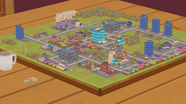 Игра Cardboard Town, скриншот