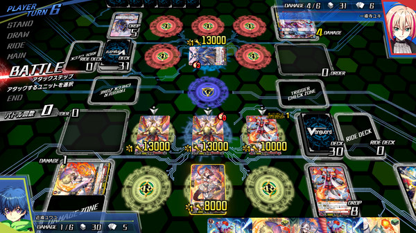 Игра Cardfight!! Vanguard Dear Days, скриншот