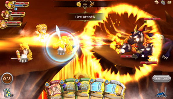Игра Cardnarok: Raid with Gods, скриншот