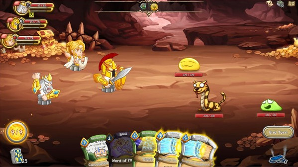 Игра Cardnarok: Raid with Gods, скриншот