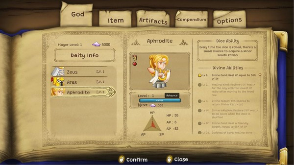 Игра Cardnarok: Raid with Gods, скриншот