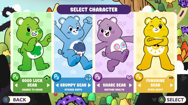 Игра Care Bears: To The Rescue, скриншот