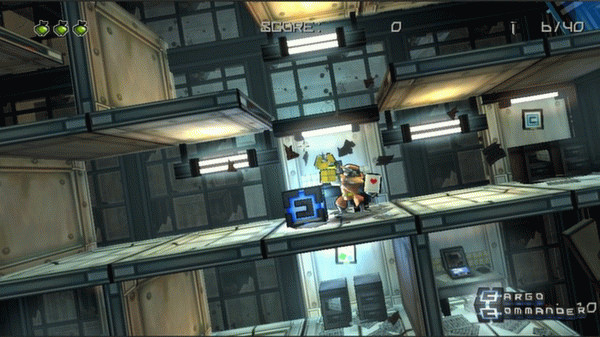 Игра Cargo Commander, скриншот