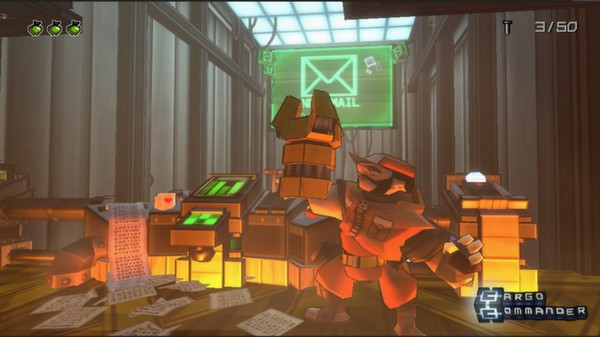 Игра Cargo Commander, скриншот