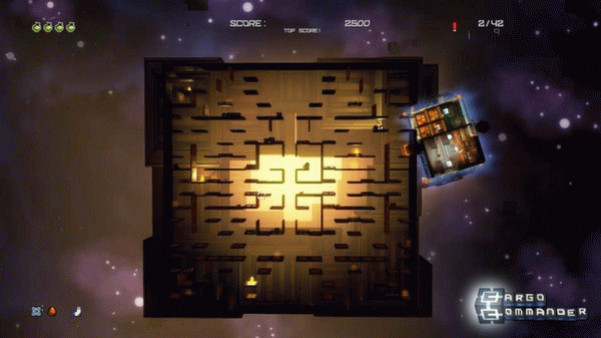 Игра Cargo Commander, скриншот