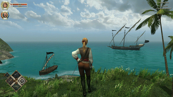 Игра Caribbean Legend: Age of Pirates, скриншот