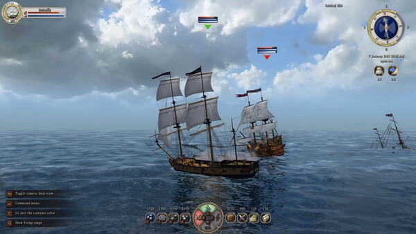 Игра Caribbean Legend: Age of Pirates, скриншот