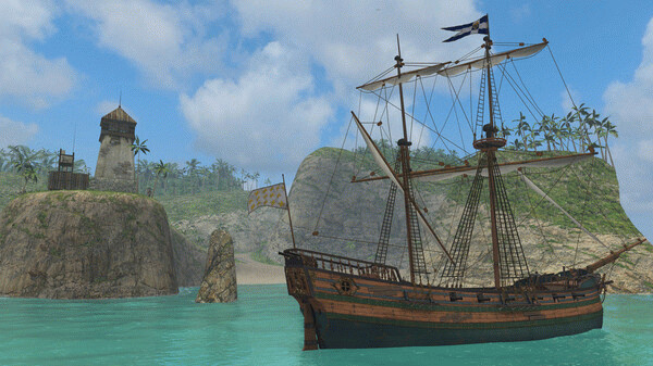 Игра Caribbean Legend - Чёрная Метка, скриншот