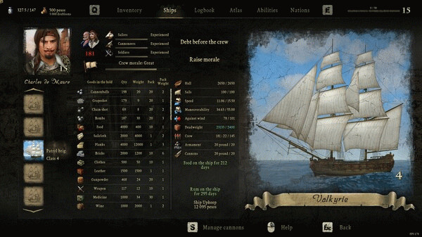 Игра Caribbean Legend - Pirate Open-World RPG, скриншот