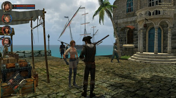 Игра Caribbean Legend - Pirate Open-World RPG, скриншот