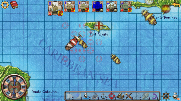 Игра Caribbean Pirates, скриншот
