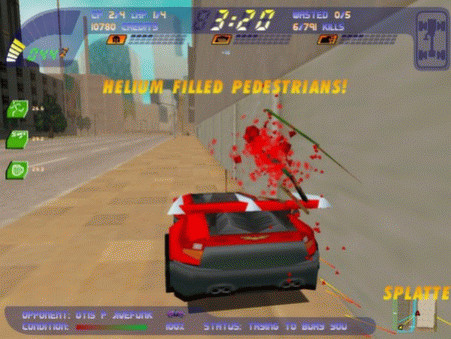 Игра Carmageddon 2: Carpocalypse Now, скриншот