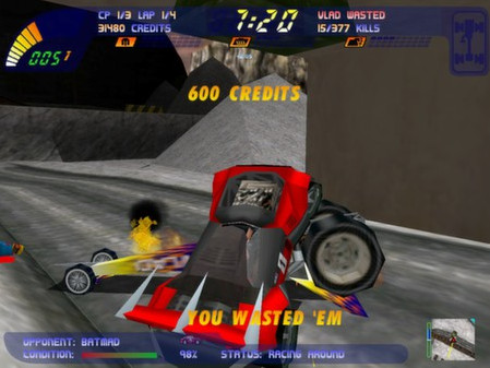 Игра Carmageddon 2: Carpocalypse Now, скриншот