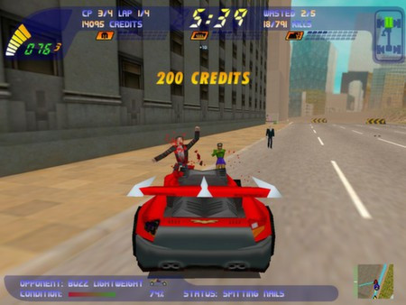 Игра Carmageddon 2: Carpocalypse Now, скриншот