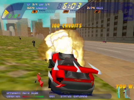 Игра Carmageddon 2: Carpocalypse Now, скриншот