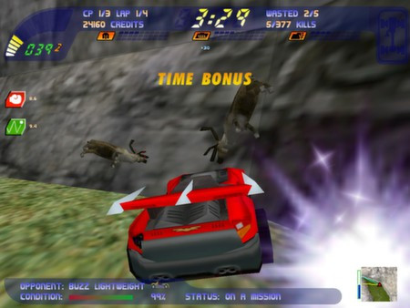 Игра Carmageddon 2: Carpocalypse Now, скриншот
