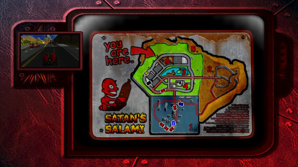 Игра Carmageddon TDR 2000, скриншот