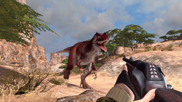 Игра Carnivores: Dinosaur Hunt, скриншот