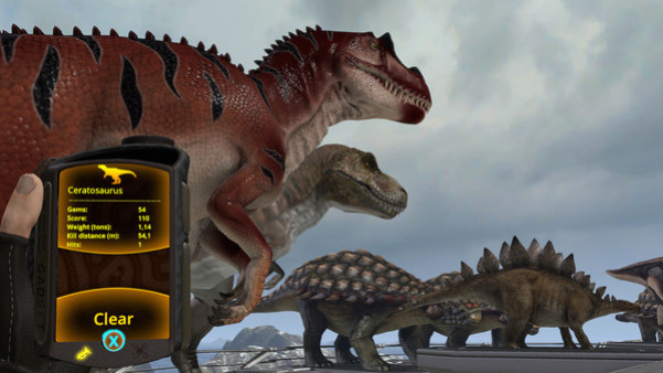 Игра Carnivores: Dinosaur Hunt, скриншот