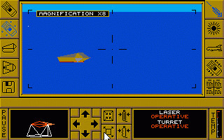 Игра Carrier Command, скриншот