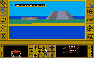 Игра Carrier Command, скриншот
