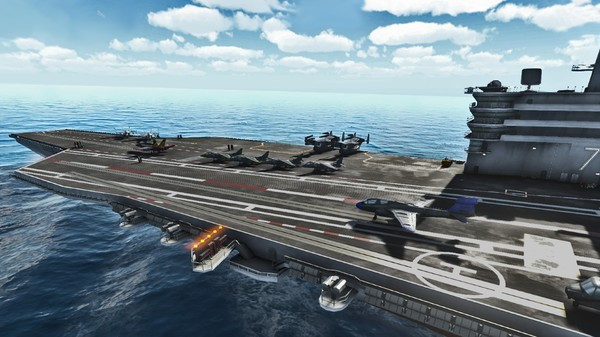 Игра Carrier Deck, скриншот