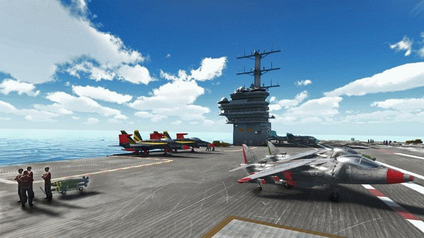Игра Carrier Deck, скриншот