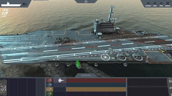 Игра Carrier Deck, скриншот