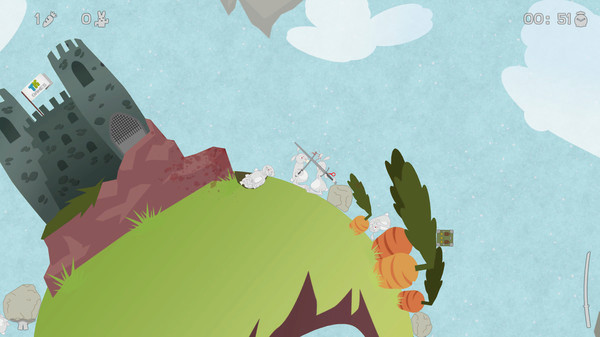 Игра Carrotting Brain, скриншот