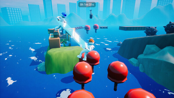 Игра Carry The Glass, скриншот