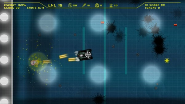 Игра CARSTEROIDS, скриншот