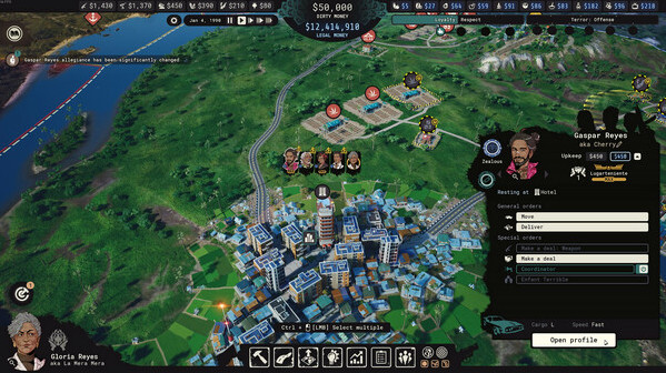 Игра Cartel Tycoon - Lieutenants Pack - La Familia, скриншот