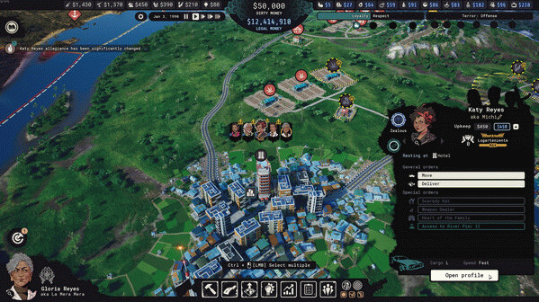 Игра Cartel Tycoon - Lieutenants Pack - La Familia, скриншот