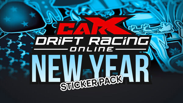 Игра CarX Drift Racing Online - New Year Sticker Pack, скриншот