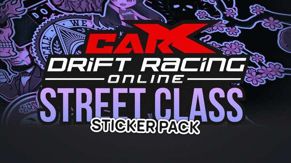 Игра CarX Drift Racing Online - Street Class Sticker Pack, скриншот
