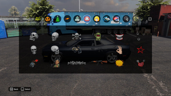 Игра CarX Drift Racing Online - Street Class Sticker Pack, скриншот