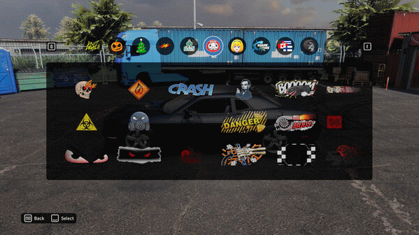Игра CarX Drift Racing Online - Street Class Sticker Pack, скриншот