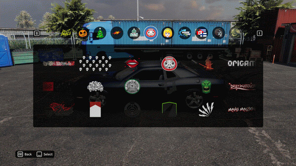 Игра CarX Drift Racing Online - Street Class Sticker Pack, скриншот