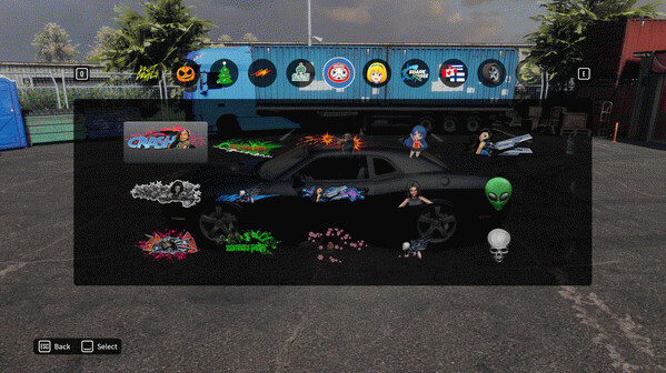 Игра CarX Drift Racing Online - Street Class Sticker Pack, скриншот