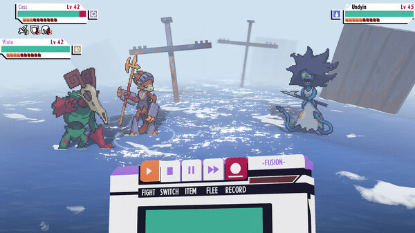 Игра Cassette Beasts: Cosplay Pack, скриншот