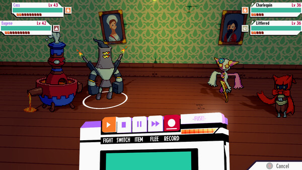 Игра Cassette Beasts: Pier of the Unknown, скриншот