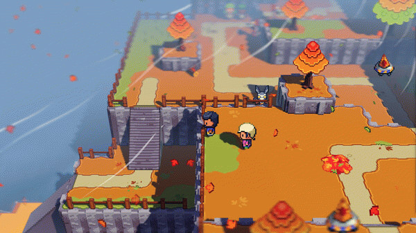 Игра Cassette Beasts, скриншот