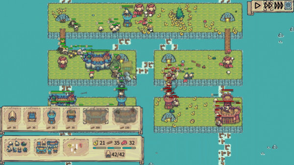 Игра Castle Combat, скриншот