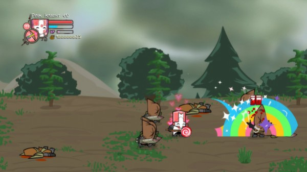 Игра Castle Crashers - Pink Knight Pack, скриншот