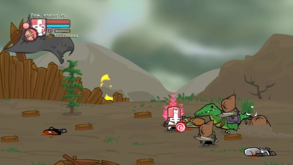 Игра Castle Crashers - Pink Knight Pack, скриншот