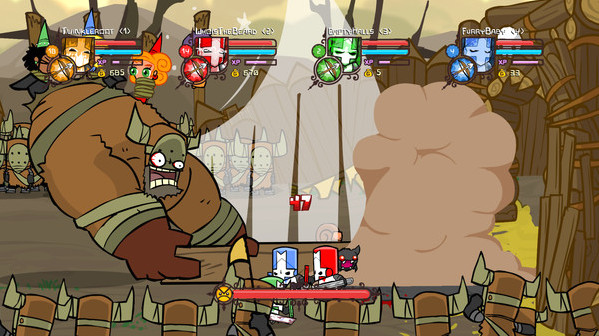 Игра Castle Crashers, скриншот
