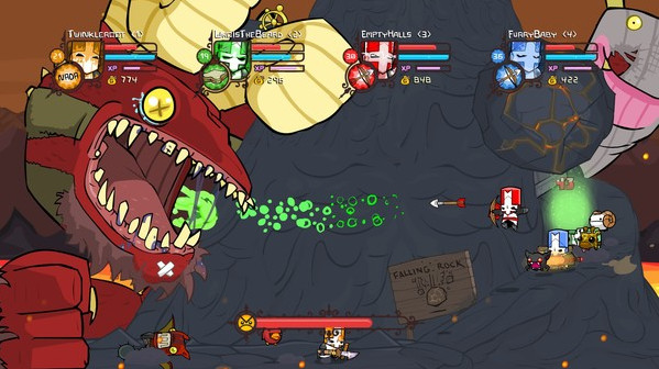 Игра Castle Crashers, скриншот