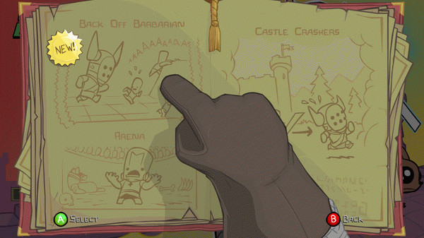 Игра Castle Crashers, скриншот