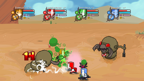 Игра Castle Crashers, скриншот