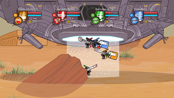 Игра Castle Crashers, скриншот